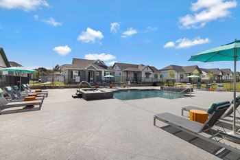 Resort style pool